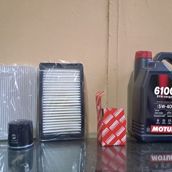 Hyundai i20 II & III Service Kit – 1.4 74 kW / 1.0 T-QDI 90 kW (2015-ON / 2021-ON) with Motul 6100 Oil